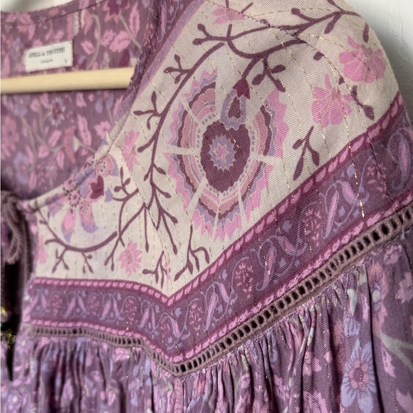 Spell ✨ Dahlia Mulberry Blouse - Size S - Picture 4 of 12